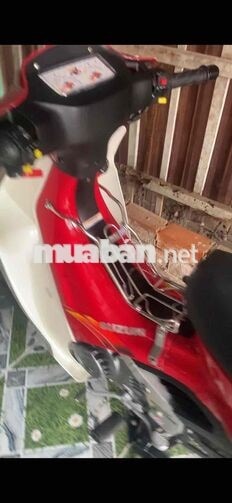 Suzuki Xì po 120 6 số Đỏ Trắng