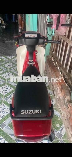 Suzuki Xì po 120 6 số Đỏ Trắng