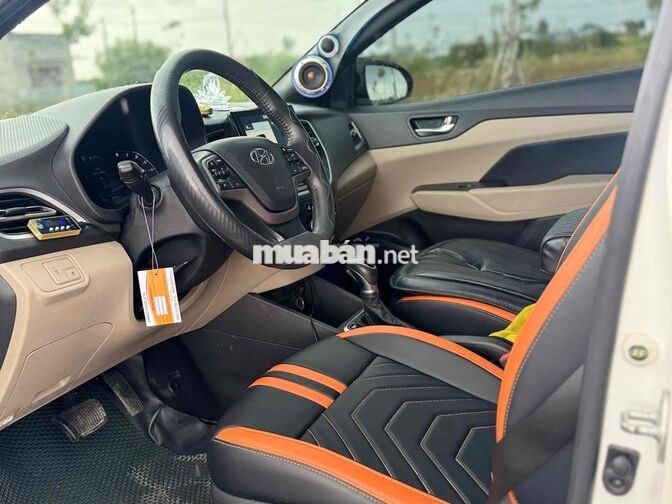 Hyundai Accent 2021 Trắng Tự động Ghế da