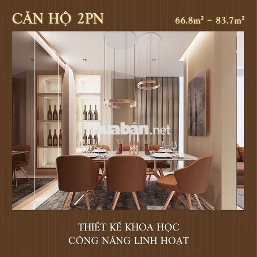 Căn 3PN View Sông - Chi Ngân Sách Chỉ Như Căn 2PN -Dự Án Regal Complex