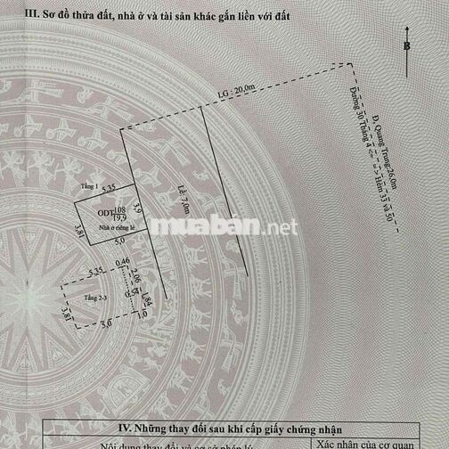 Mặt tiền đường Quang Trung gần Đại lộ Hoà Bình