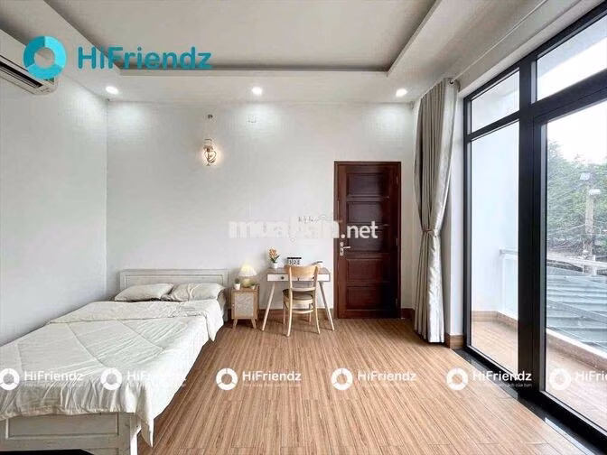 Dự án mới 1pn tách bếp ban công nhìn ra sân siêu thoáng mát