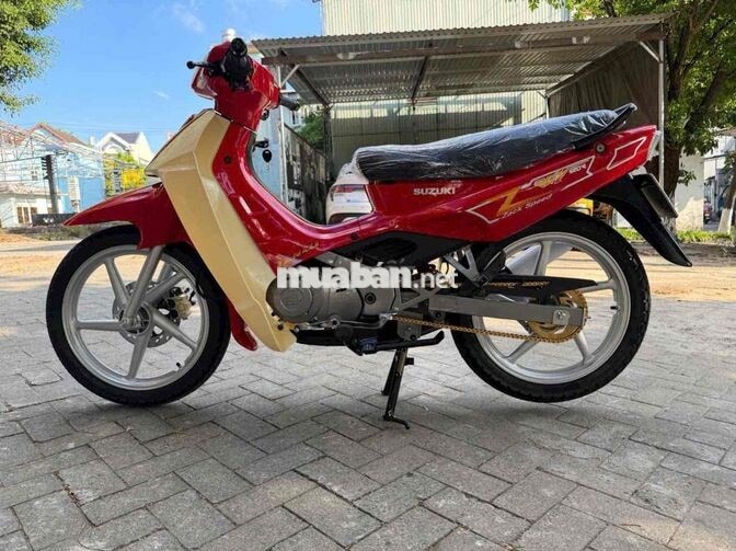 Suzuki Xipo 99 2 thì Đỏ, Kem Mới 100% giấy tờ thật