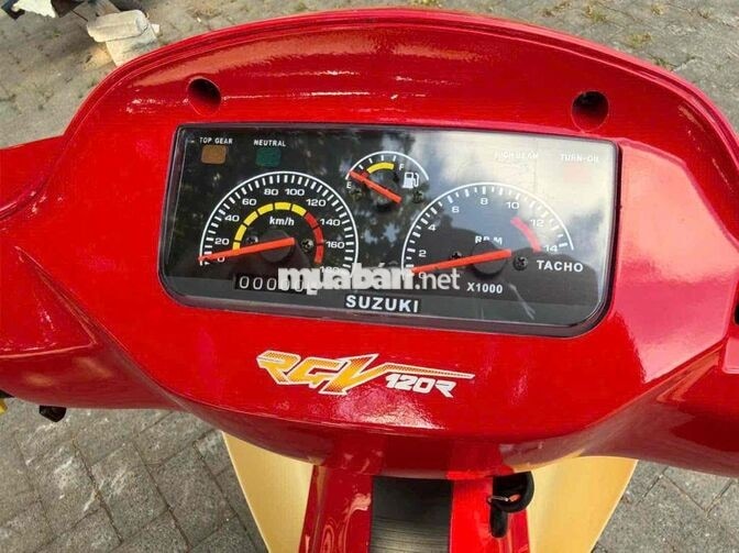Suzuki Xipo 99 2 thì Đỏ, Kem Mới 100% giấy tờ thật