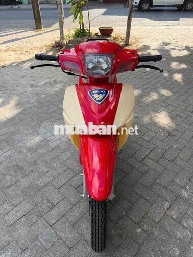 Suzuki Xipo 99 2 thì Đỏ, Kem Mới 100% giấy tờ thật