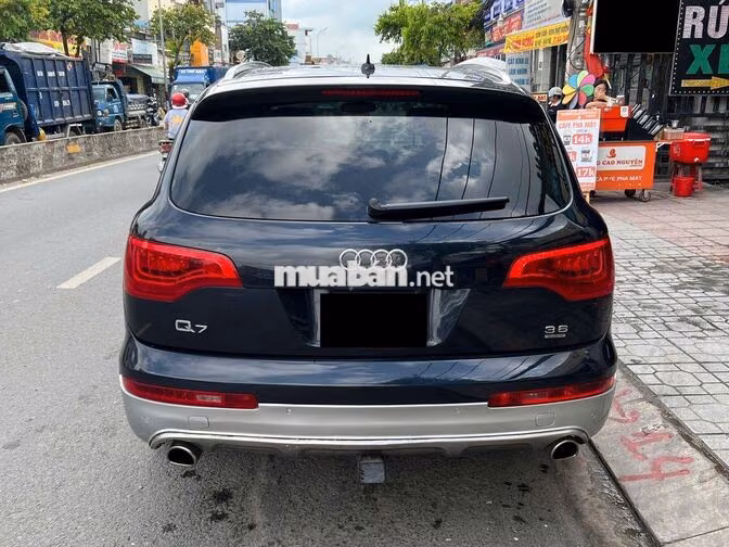 Audi Q7 2008 3.6 Quattro Premium Xanh đen
