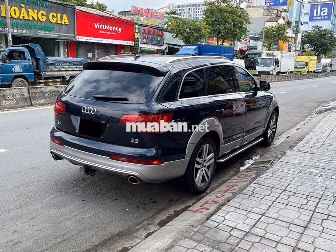 Audi Q7 2008 3.6 Quattro Premium Xanh đen