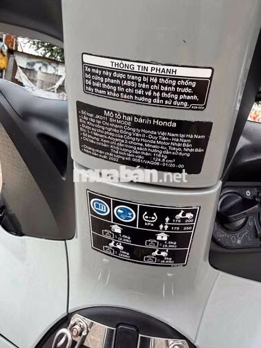 Honda SH Mode Xám xi măng Việt Nam