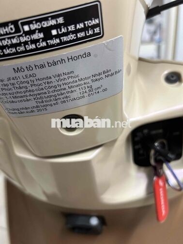 Honda Lead 125/2015 SD 18.500km mới 90% BSTP