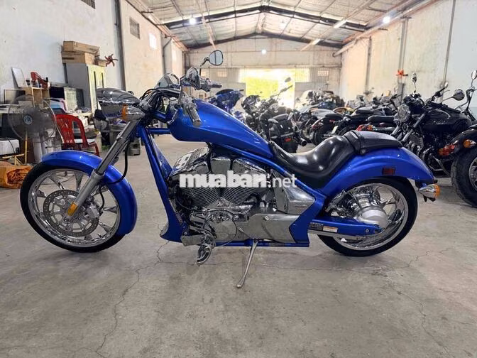 Honda Fury 1300 ABS 2010 Xanh 7.000km