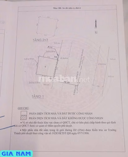 BÁN NHÀ MẶT TIỀN KINH DOANH : ĐƯỜNG NGUYỄN GIA TRÍ - P. 25 -BÌNH THẠNH
