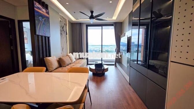 CHO THUÊ SUN PONTE – 2PN FULL NỘI THẤT, VIEW TRỌN SÔNG HÀN