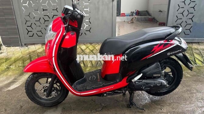 Honda Scoopy 2018 Đỏ đen