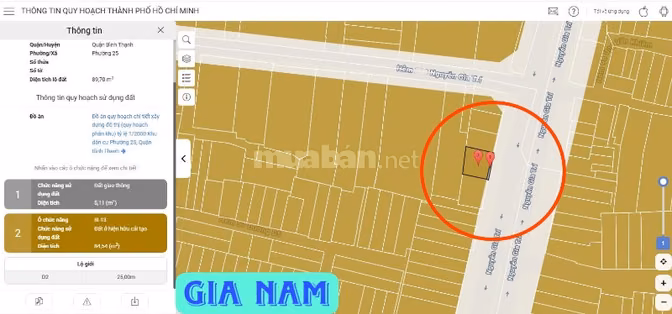 BÁN NHÀ MẶT TIỀN KINH DOANH : ĐƯỜNG NGUYỄN GIA TRÍ - P. 25 -BÌNH THẠNH