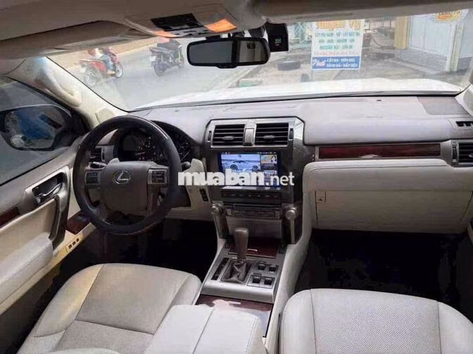 Lexus GX460 2009 Nâng hạ gầm, ghế điện Trắng