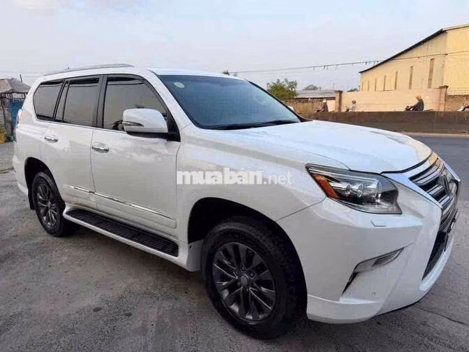 Lexus GX460 2009 Nâng hạ gầm, ghế điện Trắng