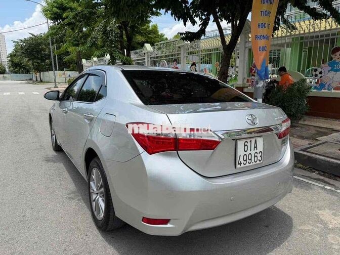 Toyota Corolla Altis 1.8G 2015 Bạc 140.000km