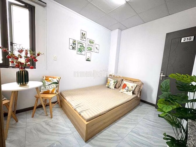Phòng Trọ Full Nthat , Thang máy , Mặt tiền , Bảo vệ , Gần dh Rmit