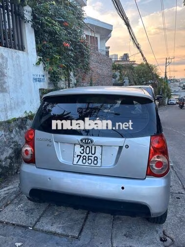 Kia Morning LX 2008 Bạc 5 chỗ