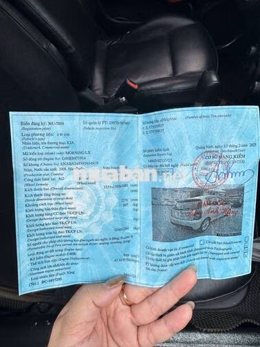 Kia Morning LX 2008 Bạc 5 chỗ