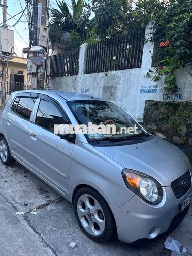 Kia Morning LX 2008 Bạc 5 chỗ