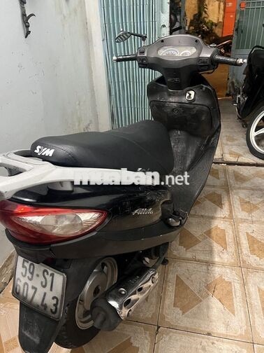 SYM Attila Chân bấm  màu Đen Biển Số Tp