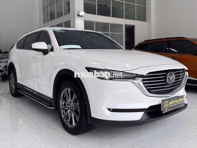 Mazda CX-8 Premium 2022 Trắng 28.000 Km