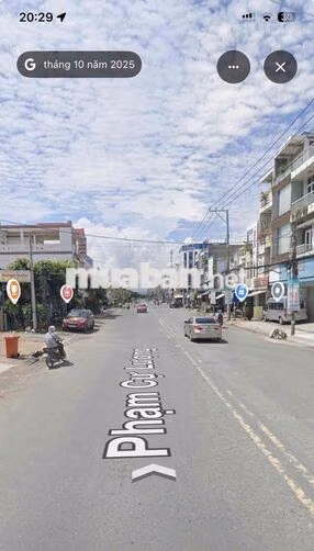 Đất thổ cư mặt tiền Phạm Cự Lượng