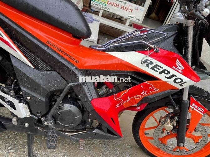 Honda Sonic 2019 Đỏ cam 42 ngàn km, máy nguyên zin