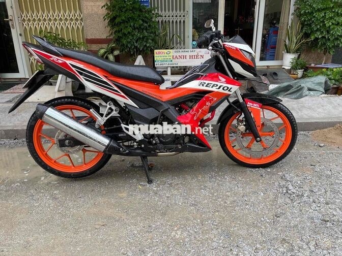 Honda Sonic 2019 Đỏ cam 42 ngàn km, máy nguyên zin