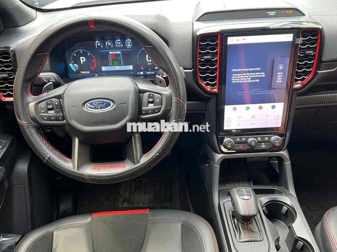 ✅ Ford Raptor 2025 Trắng 18.000km