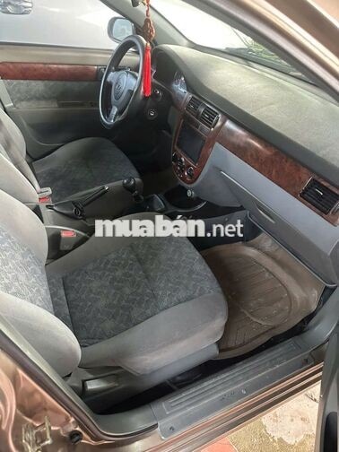 Daewoo Lacetti đời 2008, màu nâu, số sàn