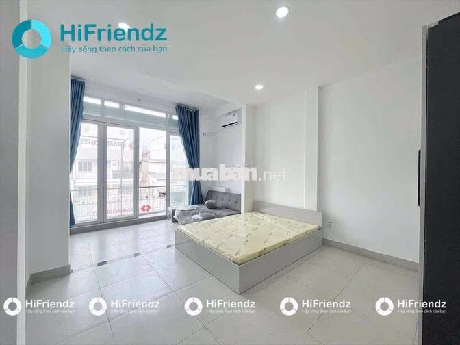 🧧CHDV BAN CÔNG 60M2 LÊ VĂN SỸ - PHÒNG KHÁCH TÁCH BẾP