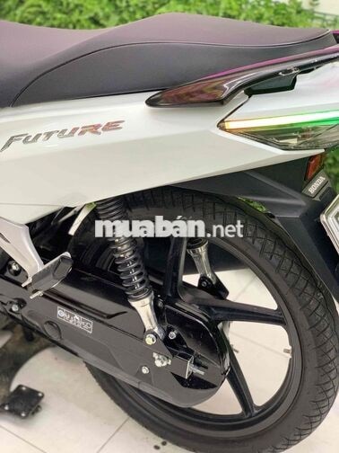 Honda Future Trắng,Có Góp Tay Đôi Cửa Hàng