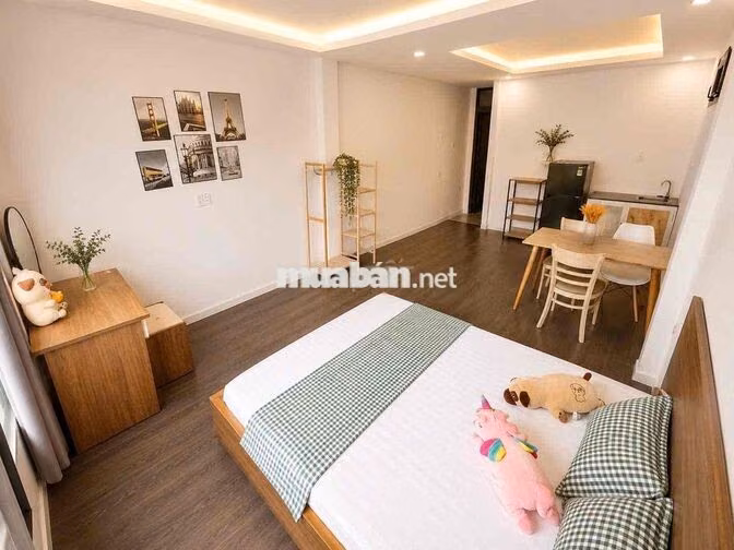 CHO THUÊ STUDIO CỬA SỔ TRỜI FULL NỘI THẤT NGAY PHAN XÍCH LONG