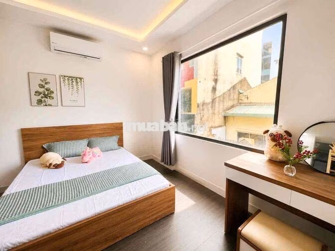 CHO THUÊ STUDIO CỬA SỔ TRỜI FULL NỘI THẤT NGAY PHAN XÍCH LONG