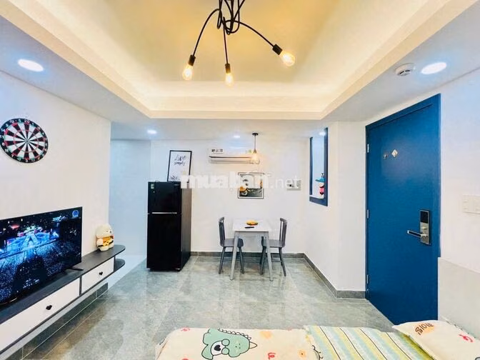 1PN TÁCH BẾP BAN CÔNG FULL NỘI THẤT NGAY HỒNG BÀNG UEF