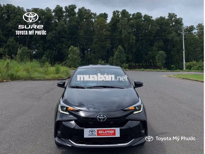 Toyota Vios 2025 1.5G CVT Đen 4000 km