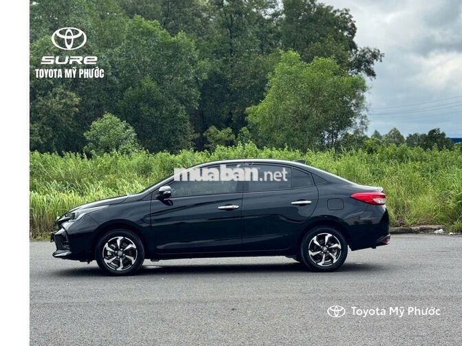 Toyota Vios 2025 1.5G CVT Đen 3.100 KM