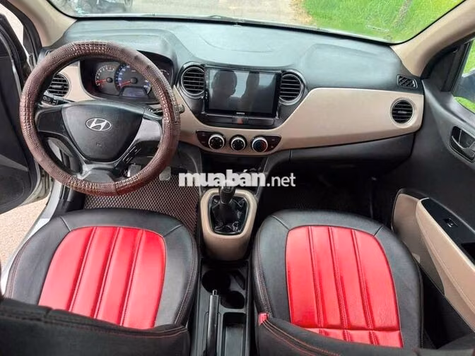Hyundai Grand i10 2015 Số sàn Bạc