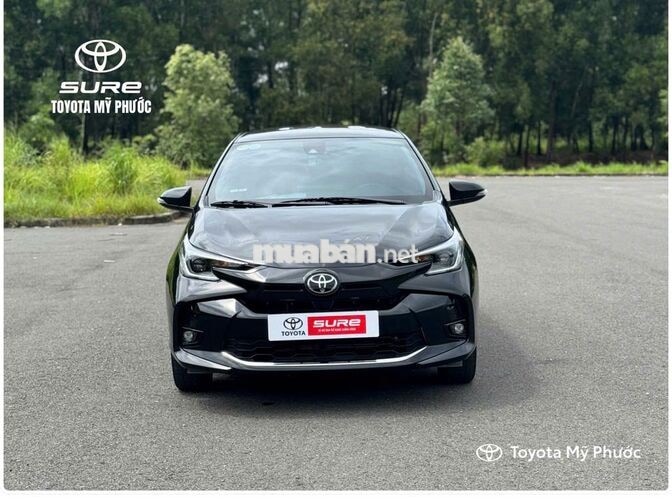 Toyota Vios 2025 1.5G CVT Đen 3.100 KM