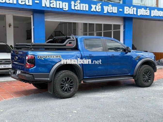 Ford Ranger Raptor 2024 Tự động Dầu 27.000km Xanh
