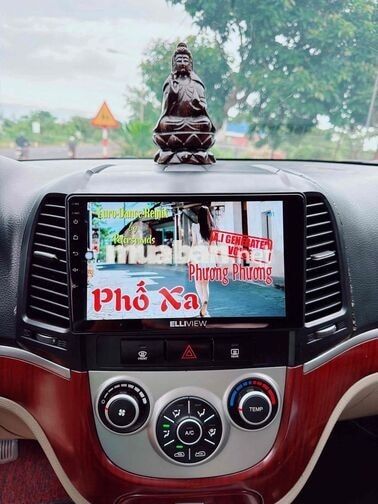 Hyundai Santa Fe 7 chỗ Tự động Dầu Hàn Quốc Đen