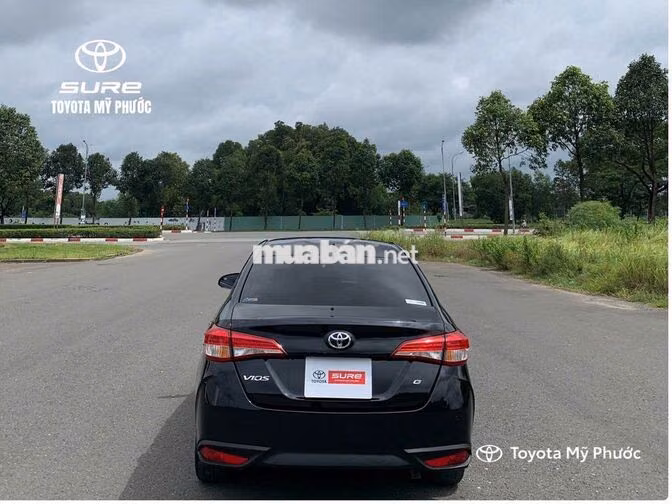 Toyota Vios 2025 1.5G CVT Đen 4000 km