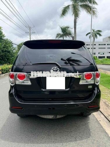 Toyota Fortuner 2.5G MT 2014 Số sàn Đen 1 Chủ