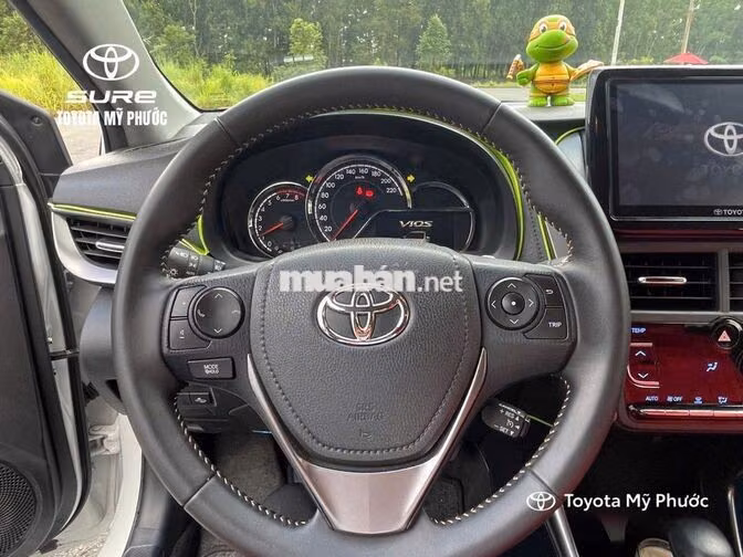 Toyota Vios 1.5G CVT 2025 Trắng 22000 km