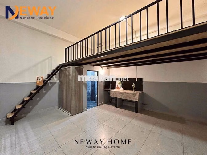 CĂN HỘ DUPLEX GÁC CAO 2M SẴN TỦ ĐỒ NGAY CẦU VƯỢT TỈNH LỘ 10