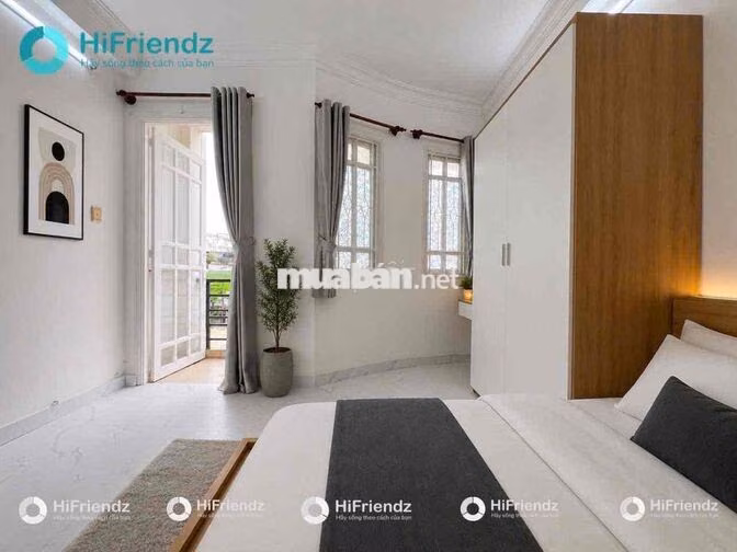 1PN BAN CÔNG TÁCH BẾP 40M2 FULL NỘI THẤT NGAY TRUNG TÂM Q1