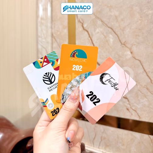 Thẻ từ khách sạn, khóa thông minh Hanaco