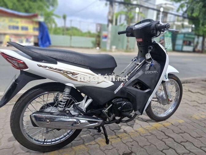 Honda Wave @ 110 2021 Trắng Đã sử dụng
